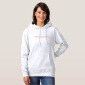 Ik denk dus dat ik hoodie (Voorkant volledig)