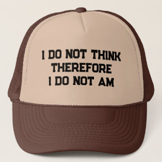 Ik denk dus niet dat ik dat niet ben trucker pet