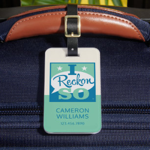 Ik denk het wel bagagelabel