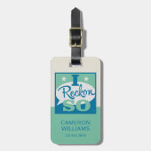 Ik denk het wel bagagelabel (Voorkant verticaal)