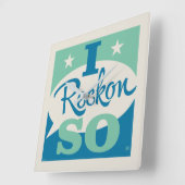 Ik denk het wel vierkante klok (Hoek)