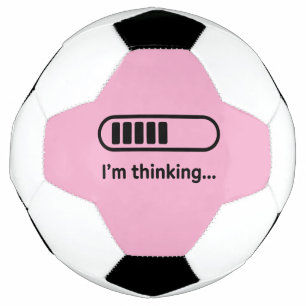 Ik denk... Laadbalk Roze Minimali Voetbal
