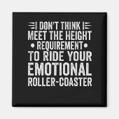 Ik denk niet dat ik aan je hoogteverplichting vold magneet (Voorkant)