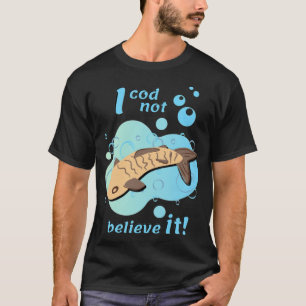 Ik denk niet dat kabeljauw een tv-serie over water t-shirt
