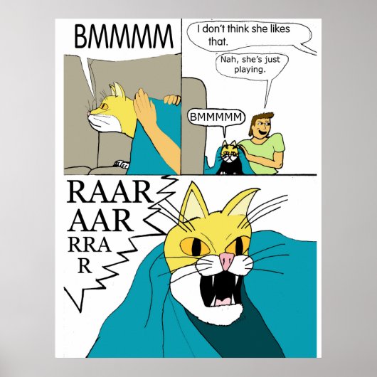 Ik denk niet dat ze dat Poster leuk vindt (Voorkant)