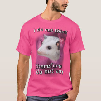 Ik denk niet jongen t-shirt