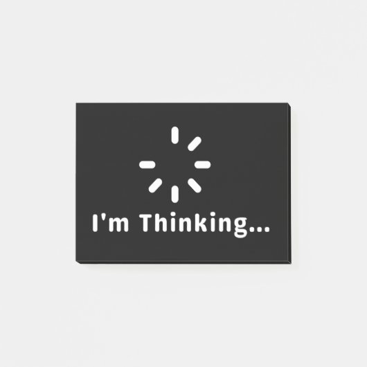 Ik denk post-it® notes (Voorkant)