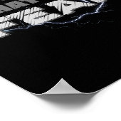 Ik denk wat je bang bent voor Tornado Chaser Poster (Hoek)