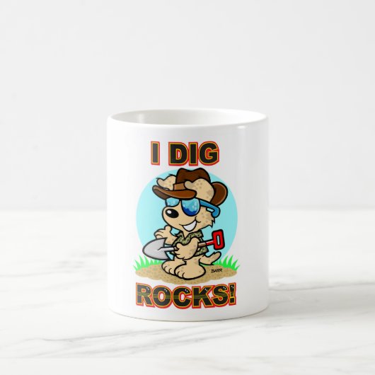 Ik dig Rocks. Mok (Center)