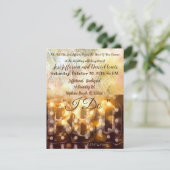 IK DOE BARBECUE WEDDING INVITATION KAART (Staand voorkant)