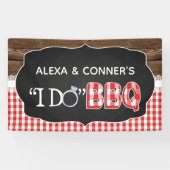 Ik doe BBQ Banner - Rood (Horizontaal)