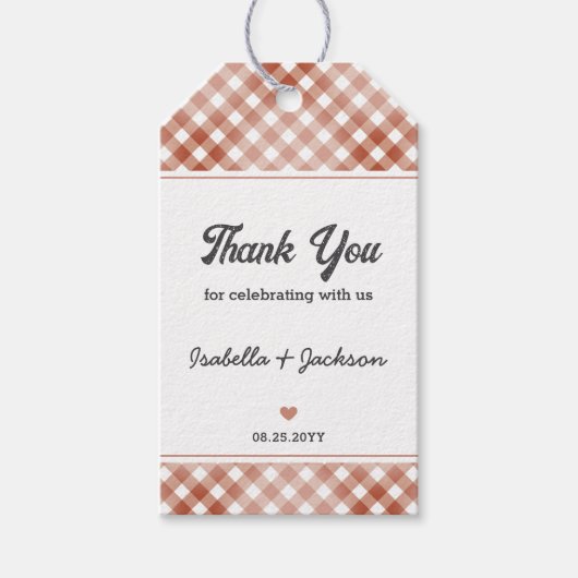 IK DOE BBQ Bruiloft Borrel Cadeaulabel (Voorkant)