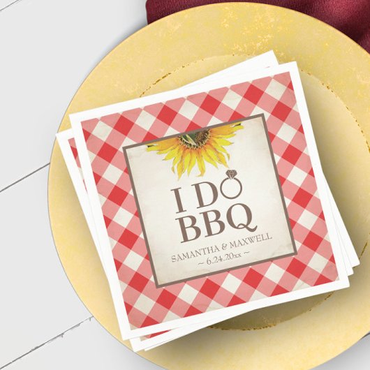 Ik doe BBQ decoratie ideeën Servet
