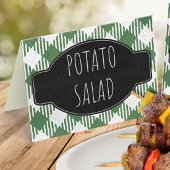 Ik doe BBQ-feestje Vouw / Tentvormig voedsel label