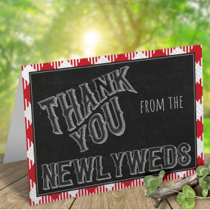 Ik doe BBQ Party Bridal of Wedding Shower Bedankt Notitiekaartje