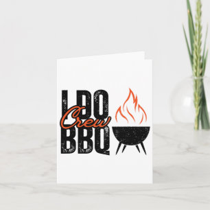 Ik doe BBQ Party Matching Wedding Crew Byrbecue Di Kaart