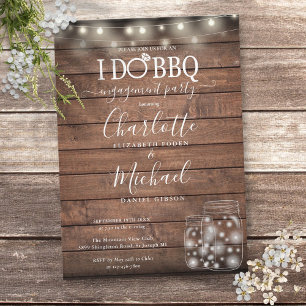 Ik doe BBQ Rustieke Metselwerk Pot String Lichtjes Kaart