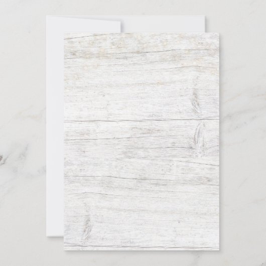 Ik doe BBQ uitnodiging - Rustic White (Achterkant)