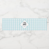 Ik doe BBQ Waterfles Etiket (Enkel label)