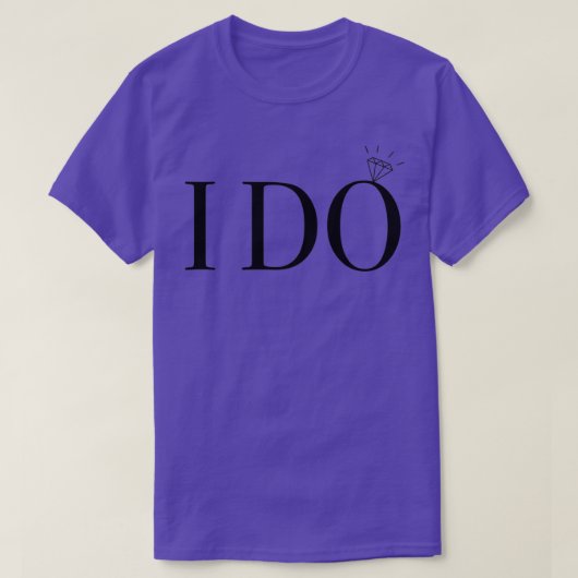 Ik doe bridgeringdiamant t-shirt (Design voorkant)