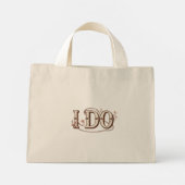 Ik doe bruid Canvas tas (Achterkant)