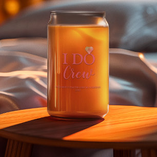 Ik Doe Bruidsmeisjes Bruiloft Blikvorm Glas
