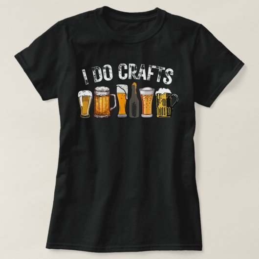 Ik doe Crafts Beer T-Shirt (Design voorkant)