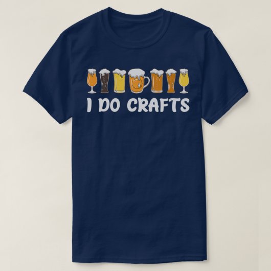 Ik doe Crafts T T-shirt (Design voorkant)