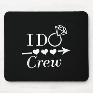 Ik Doe Crewed Bachelorette Bruiloft Bruidspartij M Muismat