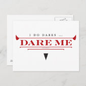 Ik doe Dares Briefkaart (Voorkant / Achterkant)