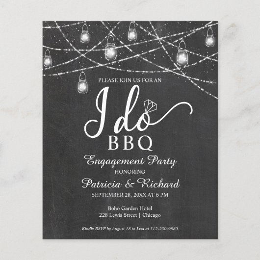 Ik doe de uitnodiging van de BQ Rustige Budget Eng (Voorkant)