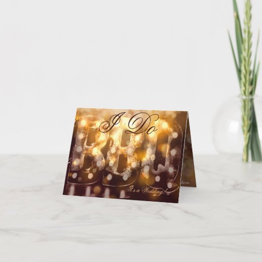 Ik doe een barbecue bruiloft (Voorkant)