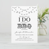 Ik doe een BBQ Engagement Party-koppel-douche (Staand voorkant)