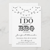 Ik doe een BBQ Engagement Party-koppel-douche (Voorkant / Achterkant)