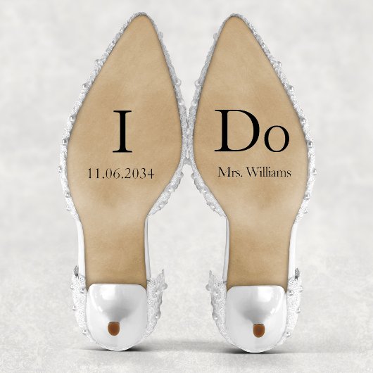 Ik doe een bride bruiloft-show aangepaste vinylSti Sticker