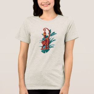 Ik doe geen dutjes aap - de witte lotus Tri-Blend shirt