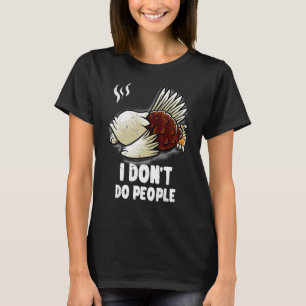 Ik doe geen mensen die naar de Amerikaanse poel sl T-shirt