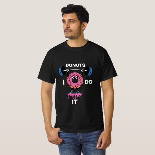 Ik doe het Donuts T-shirt (Voorkant volledig)
