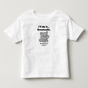 Ik Doe Het Uiteindelijk - Grappige Chagrijnige Kat Kinder Shirts