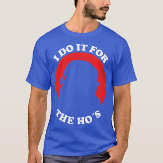 Ik doe het voor de grappige kerst t-shirt
