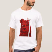 ik doe het voor de ho t-shirt (Voorkant)