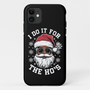 Ik doe het voor de Hos Kerstmis Afrikaanse Kerstma iPhone 11 Hoesje