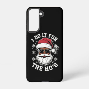 Ik doe het voor de Hos Kerstmis Afrikaanse Kerstma Samsung Galaxy Hoesje