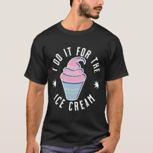 Ik doe het voor de ijskap-ijs t-shirt