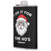 Ik doe het voor de kerstkerstkerstman van de Ho. Heupfles (Links)