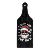 Ik doe het voor de kerstman in Afrika Snijplank (Voorkant)