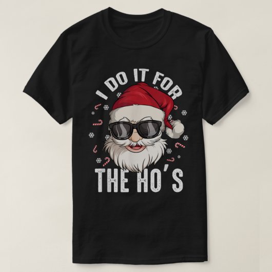 Ik doe het voor de kleine kerstkerstkerstkerstkers t-shirt (Design voorkant)