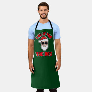 IK DOE HET VOOR DE MEIDEN Santa Screwball Graphics Schort