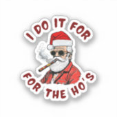 Ik doe het voor de vrouwen sticker (Voorkant)