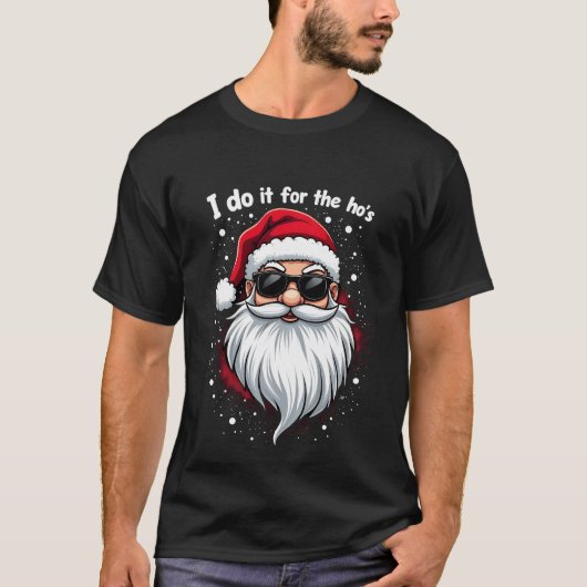 Ik doe het voor het grappige kerstfeest.. t-shirt (Voorkant)